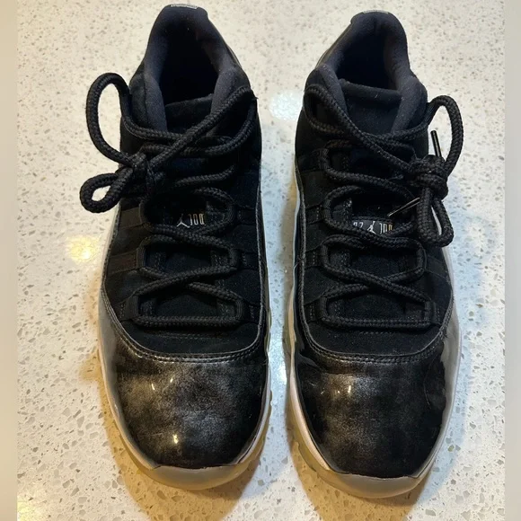 NIKE 2017 AIR JORDAN 12 XI LOW 528895 010 BARONS 9 VINTAGE I III IV 1 3 4 13 12 - Picture 2 of 7